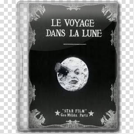 the BIG Movie Icon Collection L, Le voyage dans la lune transparent background PNG clipart