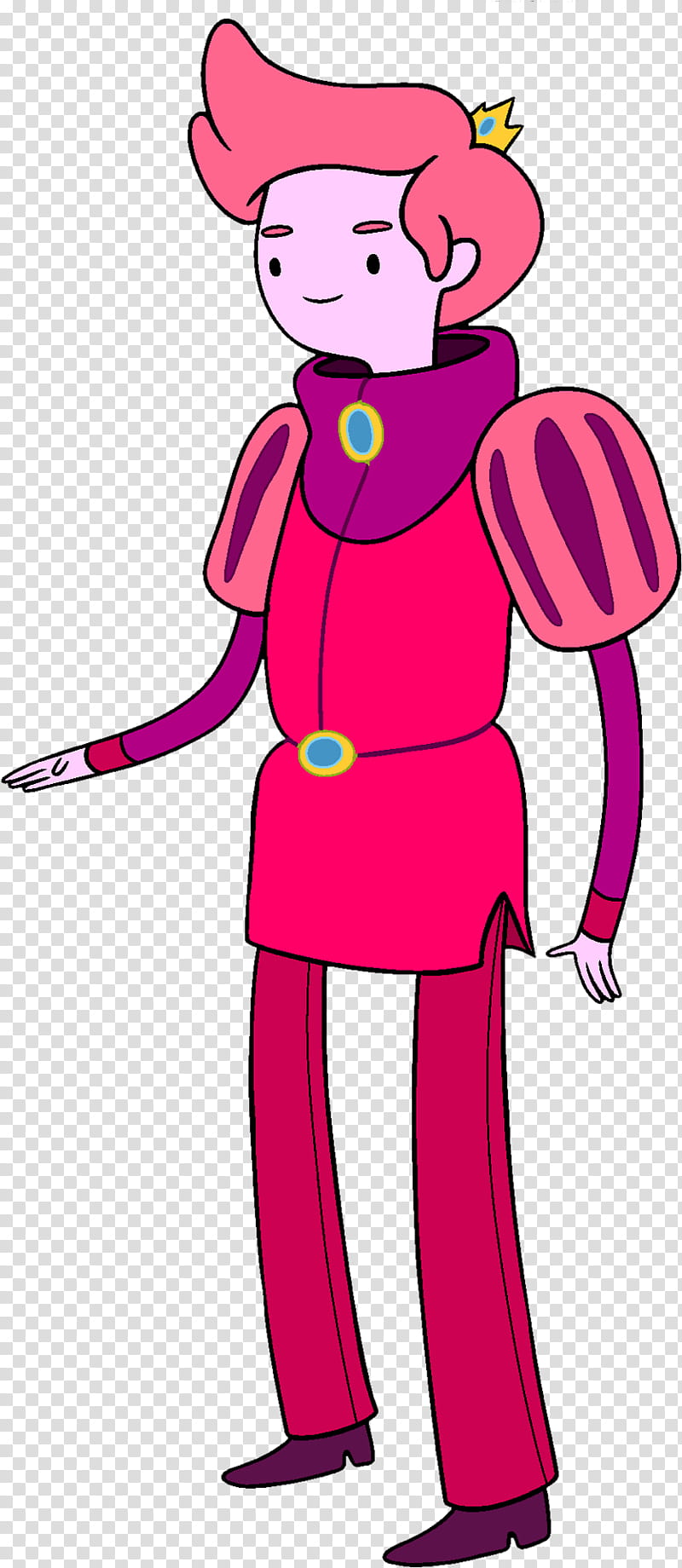 Cartoons, Prince Bubblegum from Adventure Time transparent background PNG clipart