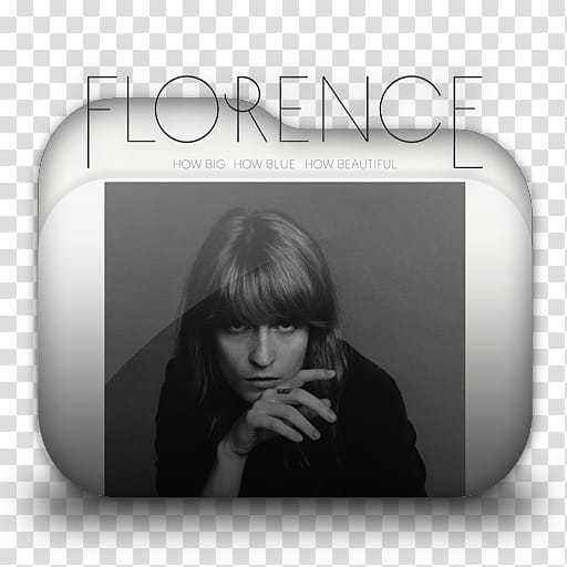 Florence The Machine How Big How Blue  transparent background PNG clipart