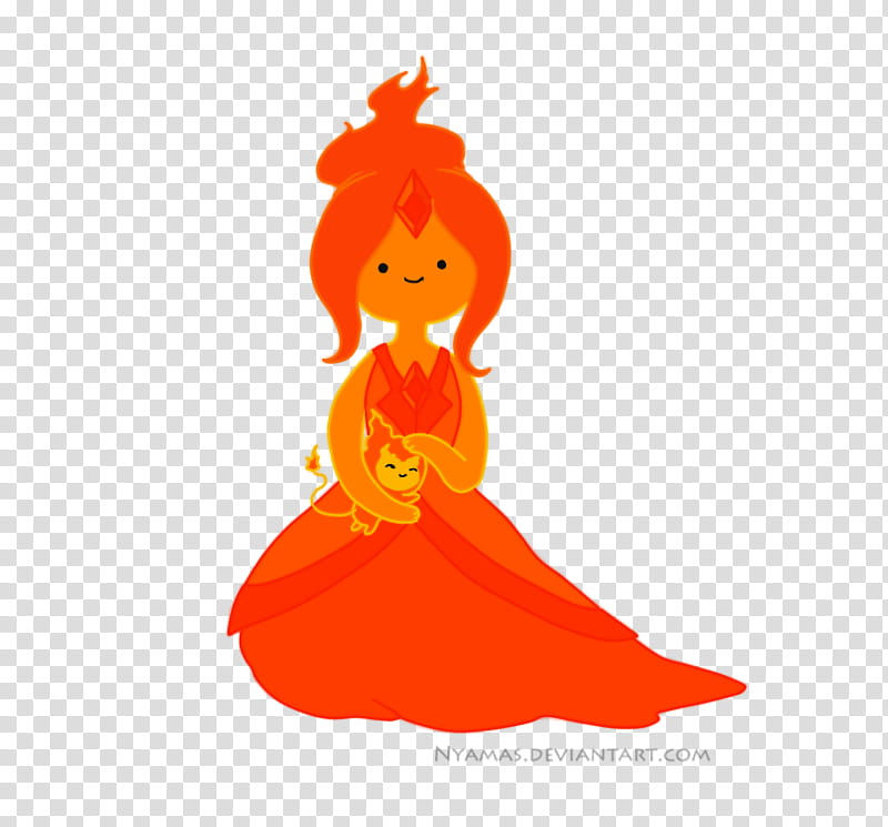 Happiness Heart, Flame Princess, Cartoon Network, Animation, Adventure, Adventure Time, Orange, Red transparent background PNG clipart