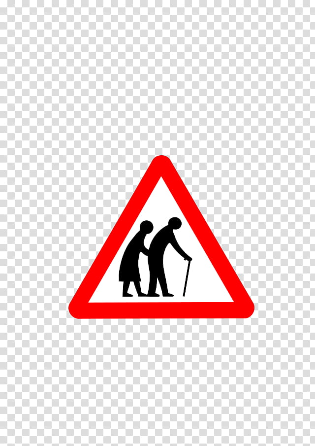 Road, Road Signs In Singapore, Traffic Sign, Road Signs In The United Kingdom, Warning Sign, Highway Code, Sticker, Old Age transparent background PNG clipart
