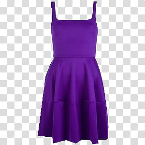 ropa para doll, women's purple spaghetti strap dress transparent background PNG clipart