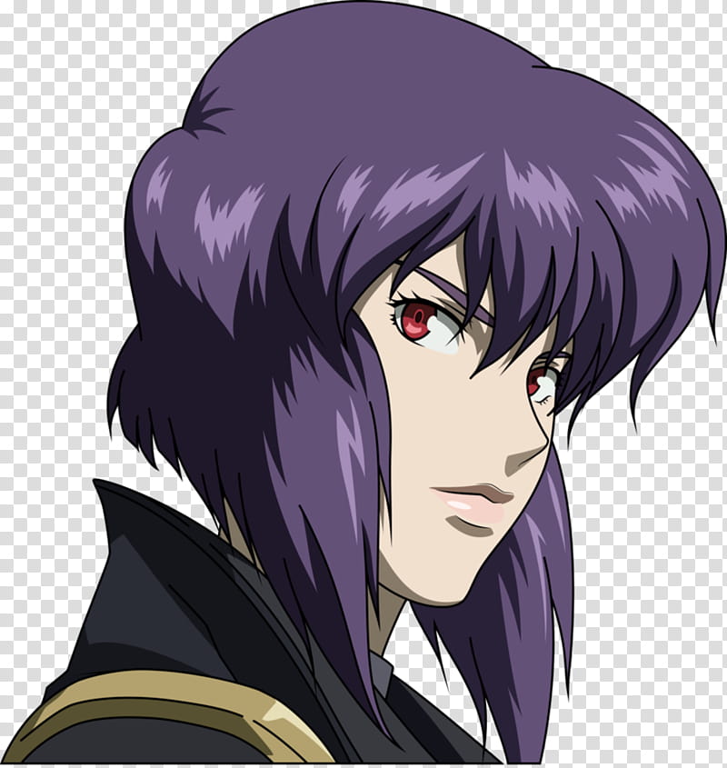 Kusanagi Motoko transparent background PNG clipart