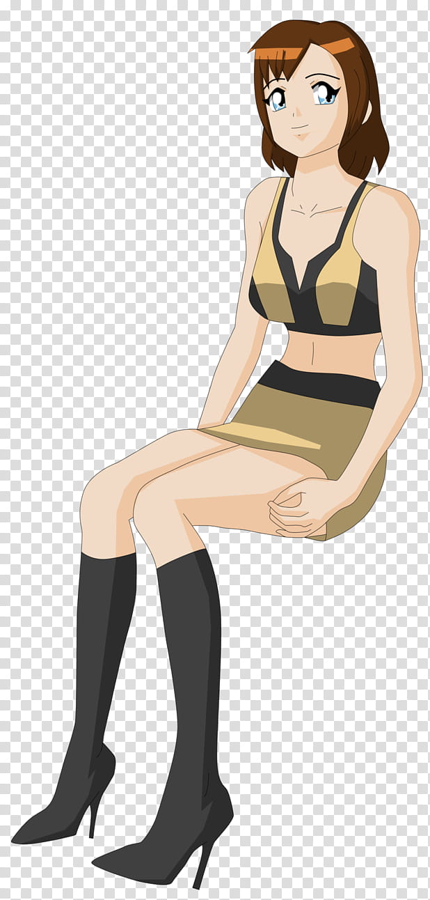 Miss Maelstrom football girl WIP transparent background PNG clipart