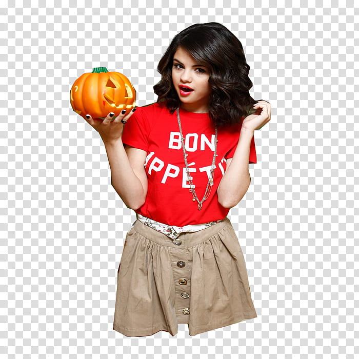 Selena Gomez Hallowen transparent background PNG clipart