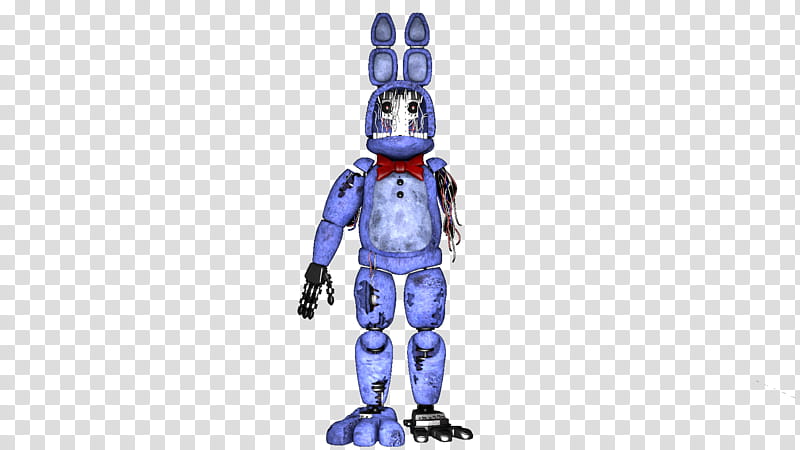 Fnaf  Withered Bonnie transparent background PNG clipart