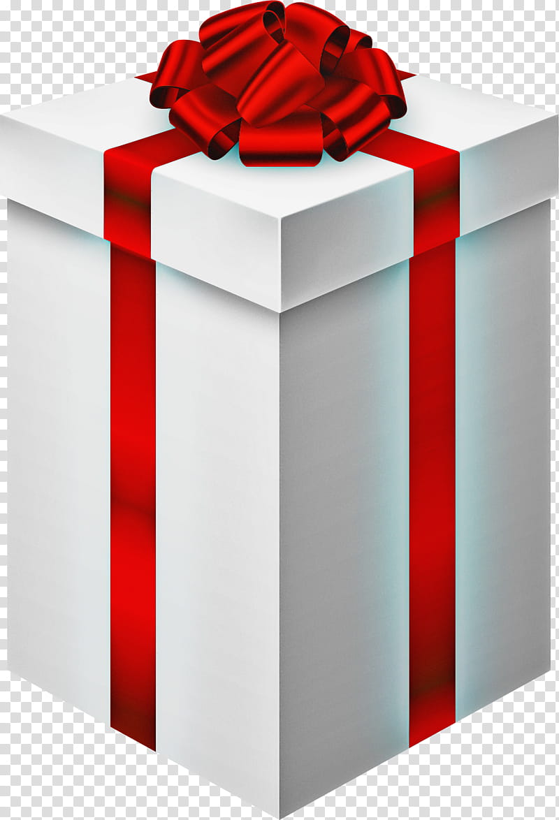 red present ribbon material property box, Gift Wrapping, Food Storage Containers transparent background PNG clipart