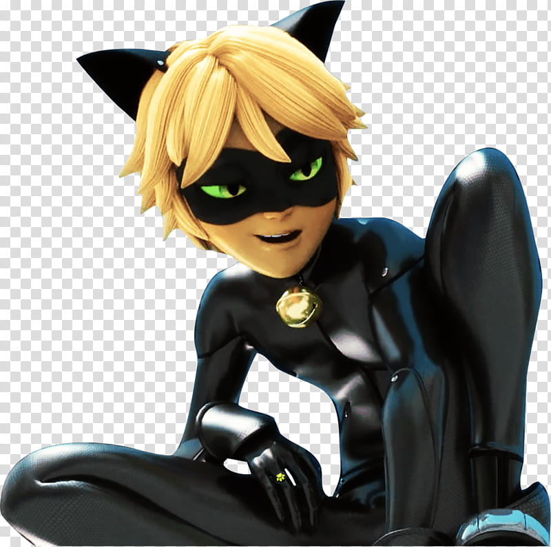 Miraculous Ladybug And Chat Noir Animated Person Wearing Costume Transparent Background Png Clipart Hiclipart