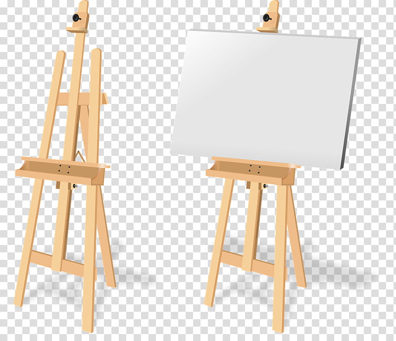 Easel, Painting, Mini Etalier Med Ramme, Canvas, Artist, Drawing, 2018, Palette transparent background PNG clipart