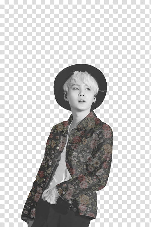 Min Yoongi transparent background PNG clipart