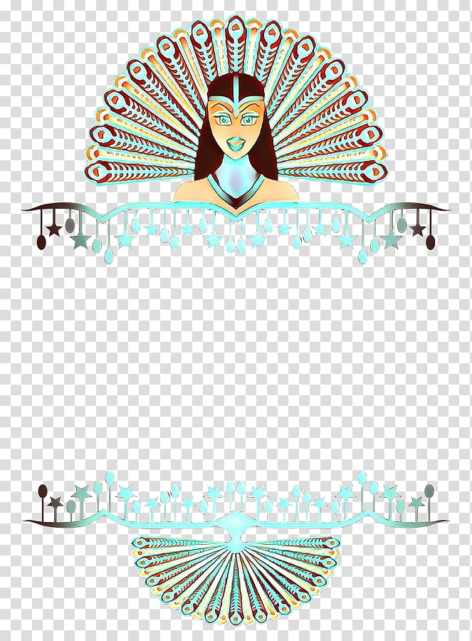 Carnival, Cartoon, Peafowl, Feather, Drawing, Turquoise, Line, Decorative Fan transparent background PNG clipart