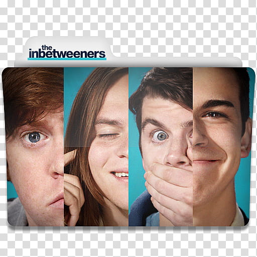 Summer Season Folders, The Inbetweeners movie cover transparent background PNG clipart