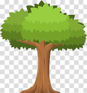 Free Platformer Game Tileset, green and brown tree illustration transparent background PNG clipart