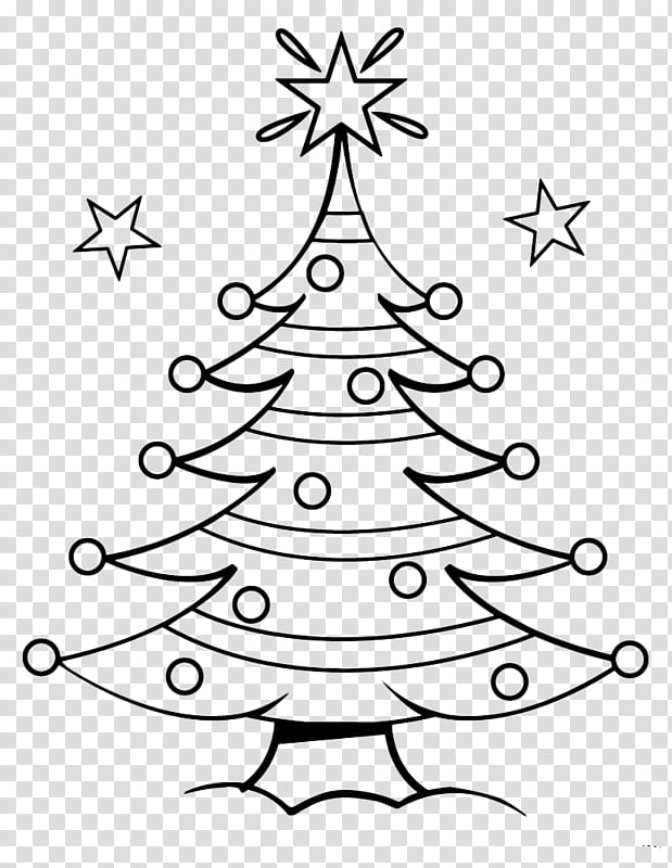 Christmas Tree Line Drawing, Coloring Book, Christmas Day, Christmas Ornament, Page, Christmas Decoration, Adult, Fir transparent background PNG clipart