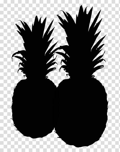 Pineapple, Silhouette, Video, Black, Fruit, Ananas, Plant, Food transparent background PNG clipart