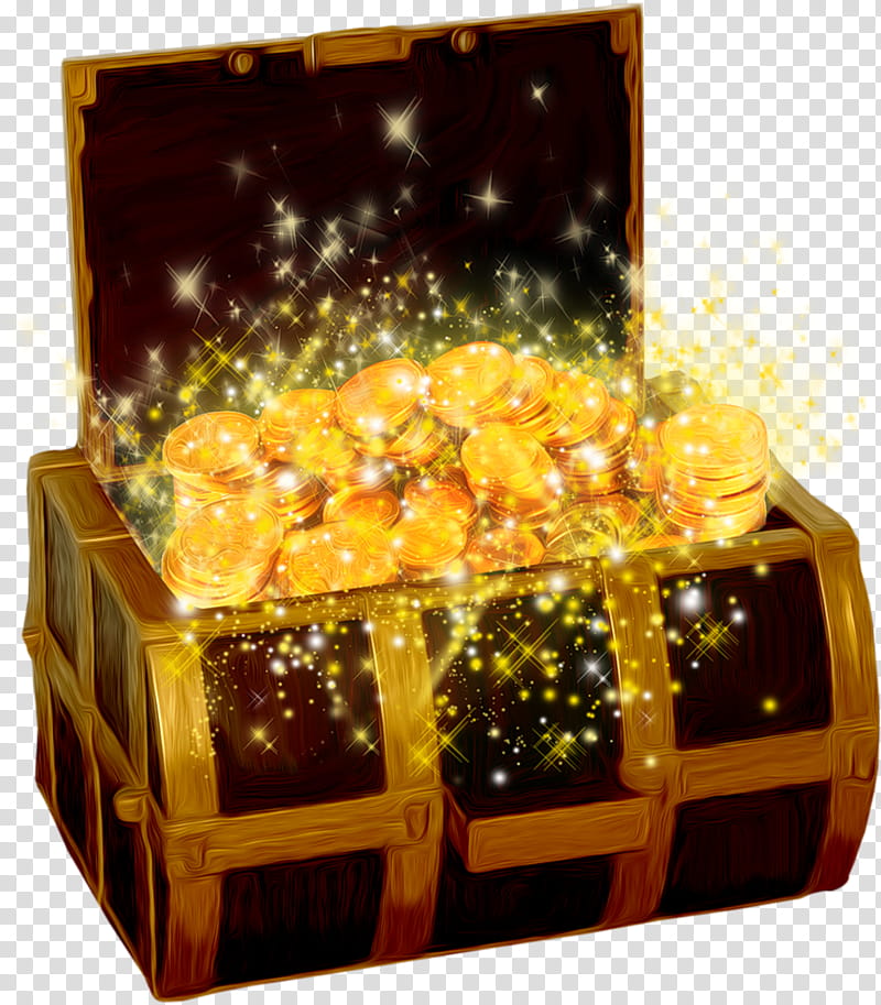 yellow treasure present furniture box transparent background PNG clipart