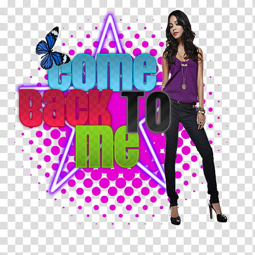 Vanessa Hudgens COME BACK TO ME transparent background PNG clipart