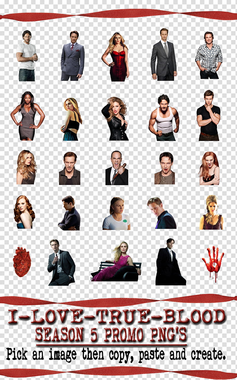 I L T B SEASON  PROMO S, I Love True Blood Season  Promo 's transparent background PNG clipart