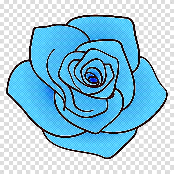 Blue rose, Turquoise, Rose Family, Teal, Flower, Plant, Rose Order, Petal transparent background PNG clipart