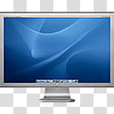 Apple Cinema Display Icon, x_On transparent background PNG clipart