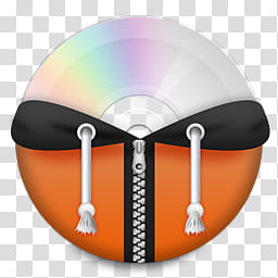 Naruto Sweatie, orange and gray disc transparent background PNG clipart