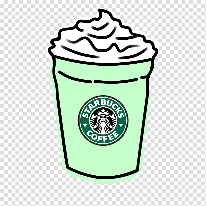 starbucks frappuccino cup outline