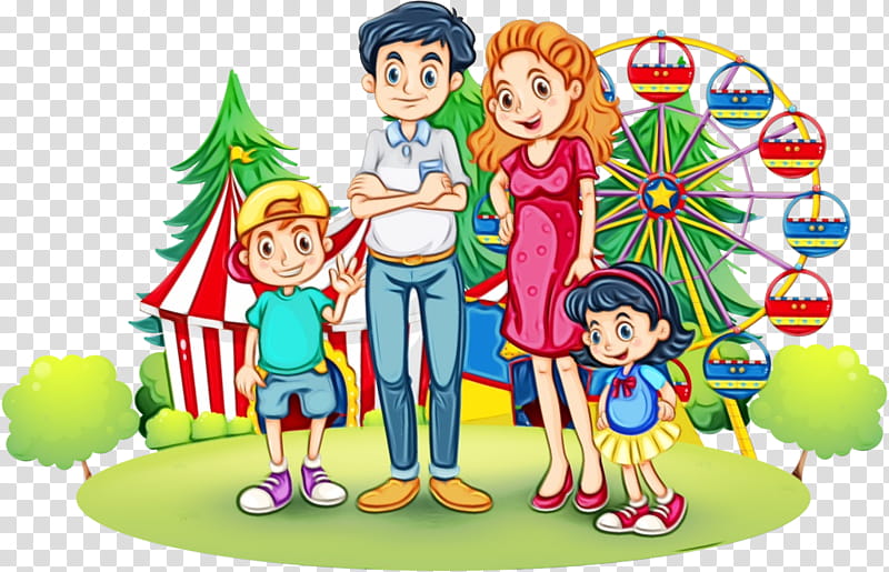 Kids Playing, Family, Drawing, Human Bonding, Stick Figure, Cartoon, Social Group, Sharing transparent background PNG clipart