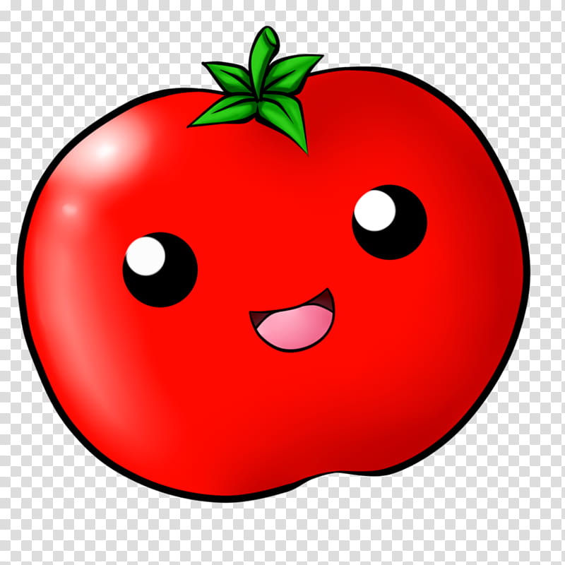 red tomato art transparent background PNG clipart