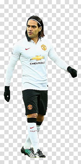 Radamel Falcao Manchester United - transparent background PNG clipart