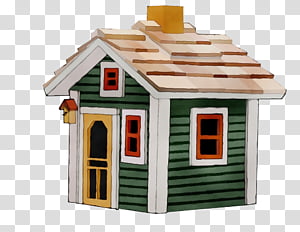 house roof shed home building, Watercolor, Paint, Wet Ink, Cottage, Playhouse transparent background PNG clipart thumbnail