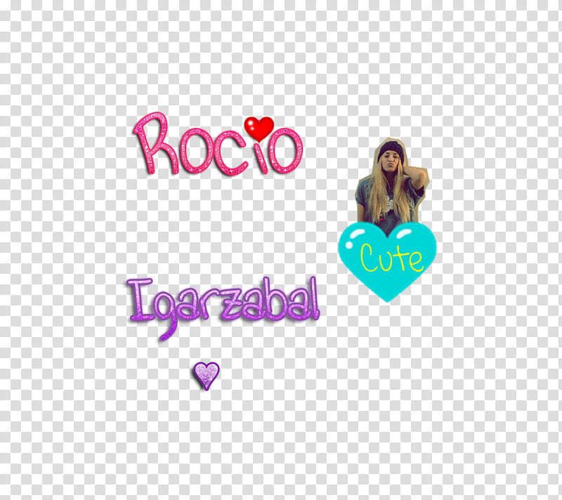 Texto Rocio Igarzabal transparent background PNG clipart