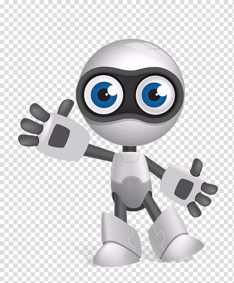 robot cartoon technology machine animation, Gesture transparent background PNG clipart