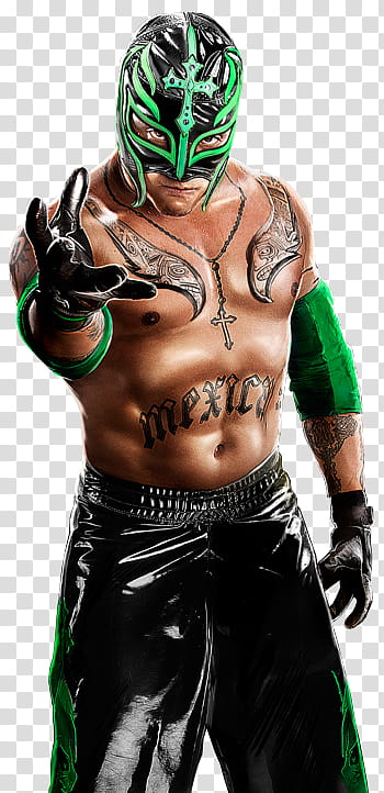 Rey Mysterio WWE  transparent background PNG clipart