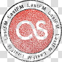 Free Stamp Social Network Icon V, LastFM transparent background PNG clipart