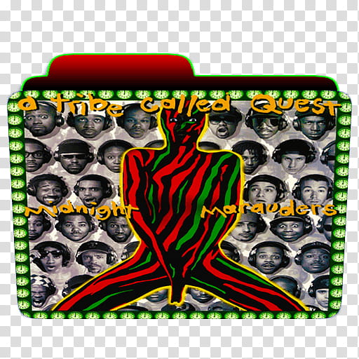 A Tribe Called Quest, Midnight Marauders folder i transparent background PNG clipart