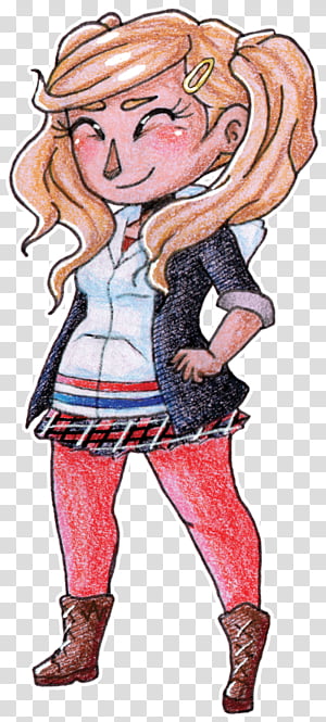 Chibi Persona 5: Ann transparent background PNG clipart thumbnail