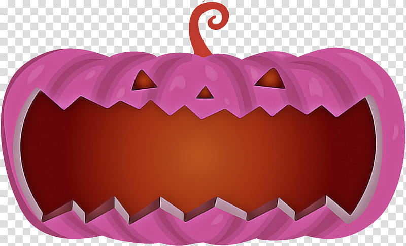Jack-o-Lantern halloween carved pumpkin, Jack O Lantern, Halloween , Pink, Lip, Calabaza, Baking Cup, Fruit transparent background PNG clipart