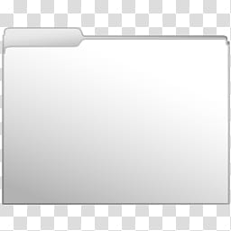 Basic Set  of  Warm Color Computer Folder Icons, -White, white folder transparent background PNG clipart