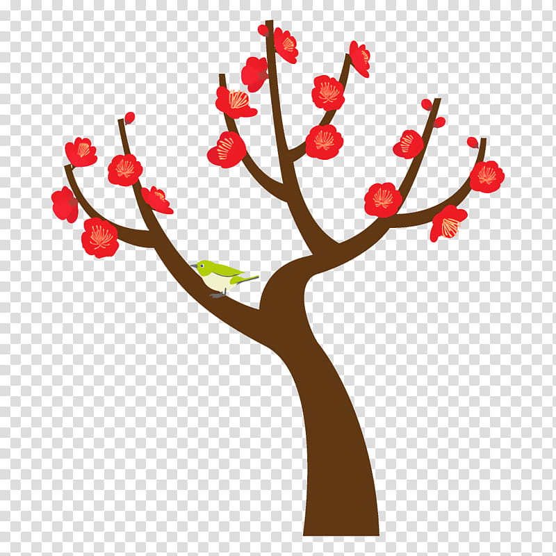 plum tree plum winter flower, Branch, Plant, Blossom, Cherry Blossom, Twig transparent background PNG clipart