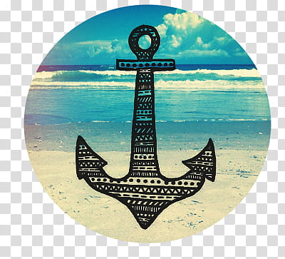 Nuevos, black anchor transparent background PNG clipart