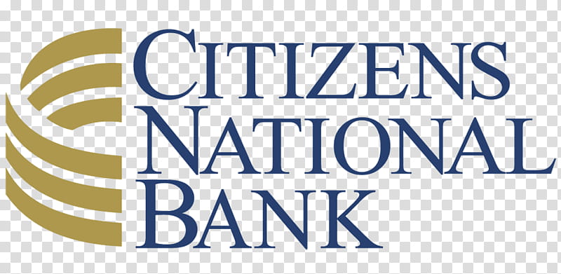 City Logo, Citizens National Bank, Service, Citizens Financial Group, City National Bank, Blue, Text, Line transparent background PNG clipart