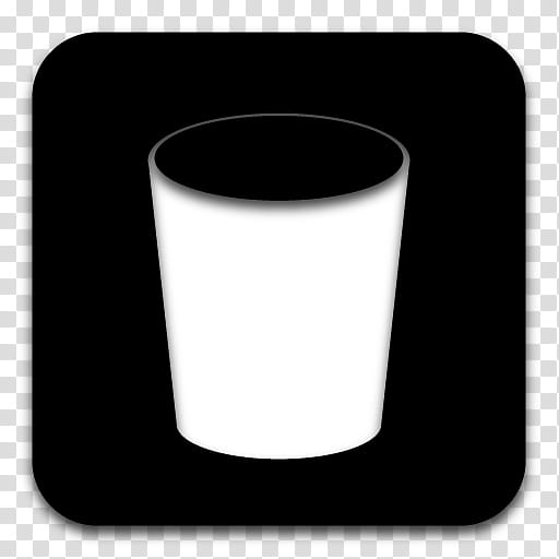 Black n White, cylindrical white and black cup illustration transparent background PNG clipart