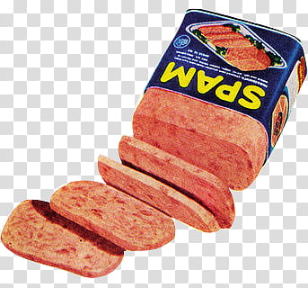 Vintage s, Spam canned meat illustration transparent background PNG clipart