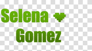 Texto de selena gomez transparent background PNG clipart thumbnail