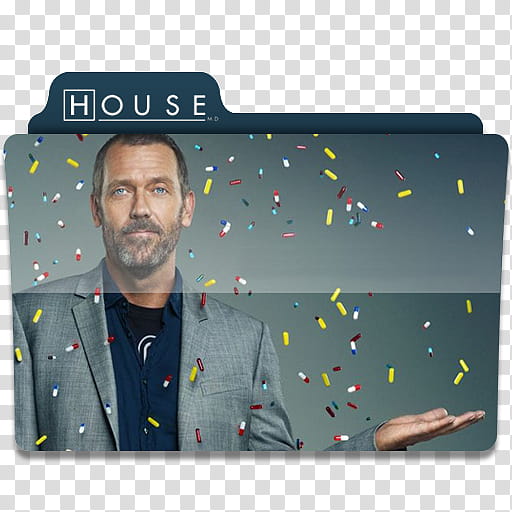 Windows TV Series Folders G H, House movie cover transparent background PNG clipart