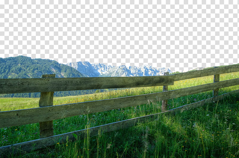 nature natural landscape pasture land lot fence, Meadow, Natural Environment, Grassland, Rural Area, Hill Station transparent background PNG clipart