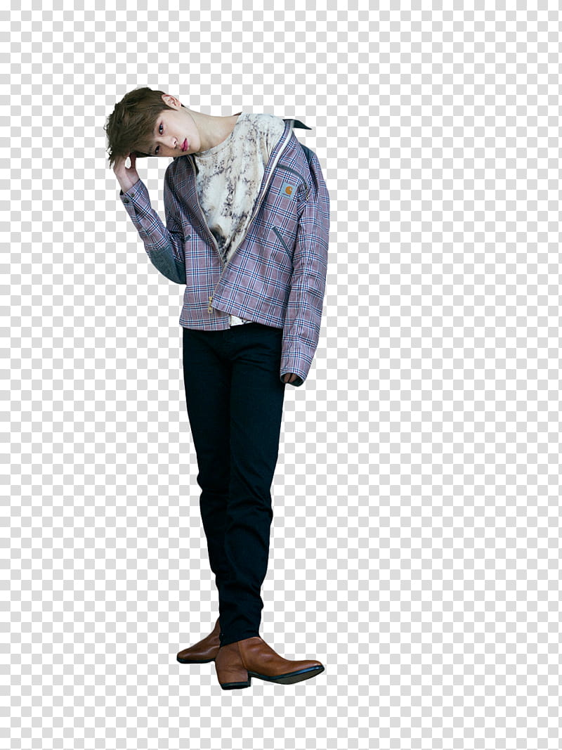 JAEHYUN NCT, man wearing jacket, dress pants, and dress shoes transparent background PNG clipart