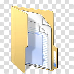 Windows Live For XP, paper in folder illustration transparent background PNG clipart