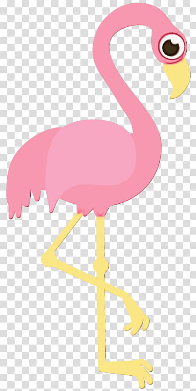 Flamingo, Watercolor, Paint, Wet Ink, Bird, Greater Flamingo, Pink, Water Bird transparent background PNG clipart