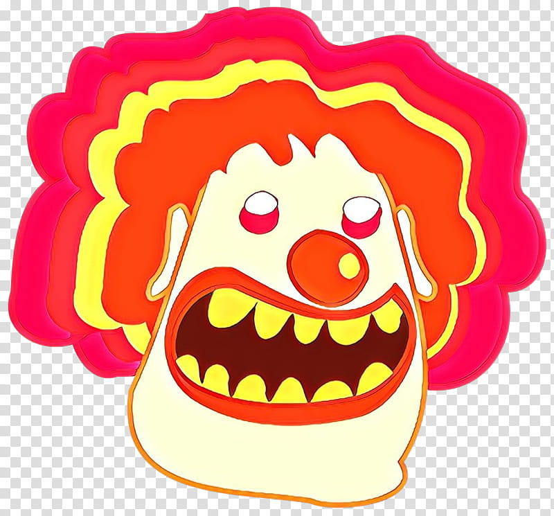 cartoon nose smile mouth, Cartoon, Sticker, Laugh, Clown, Fictional Character transparent background PNG clipart